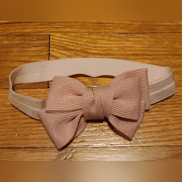 10 for $16 - Infant Girls Pink Sparkly Headband - Picture 1 of 1